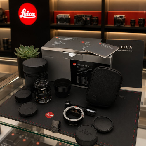 Leica macro set 90mm - m, lens