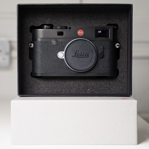 Leica m10 black boxed - leica, and