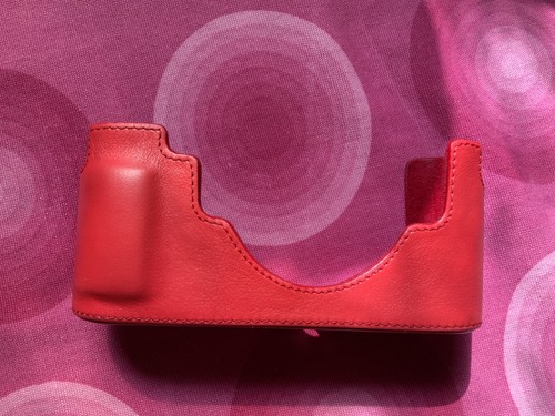 Leica m10 red leather case - m10,